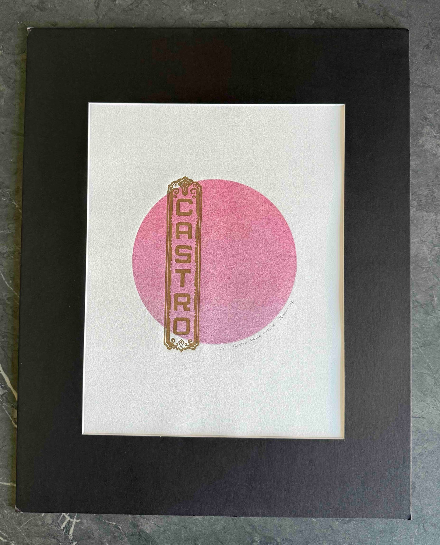 “Castro Pride - No. 3”. 11x15 Art.