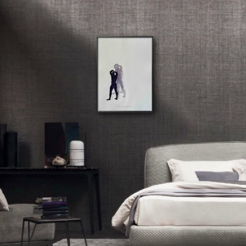 “Reflections - Eggplant No. 8”. 11x15 Art.