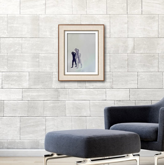 “Reflections - Eggplant No. 6”. 11x15 Art.