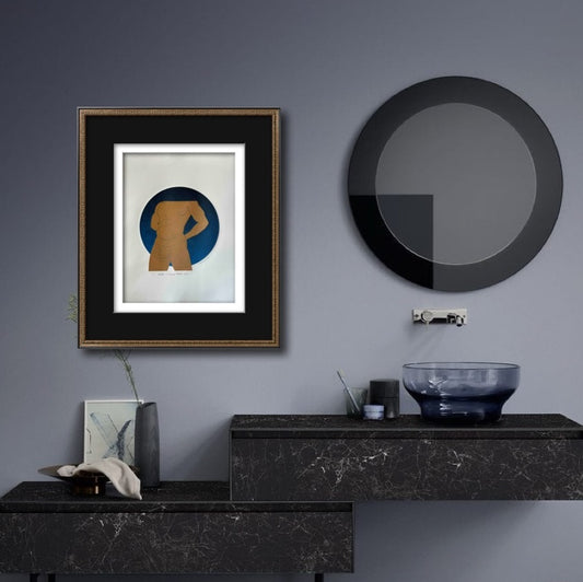 “BDE - Gold Star No. 9”. 11x15 Art.