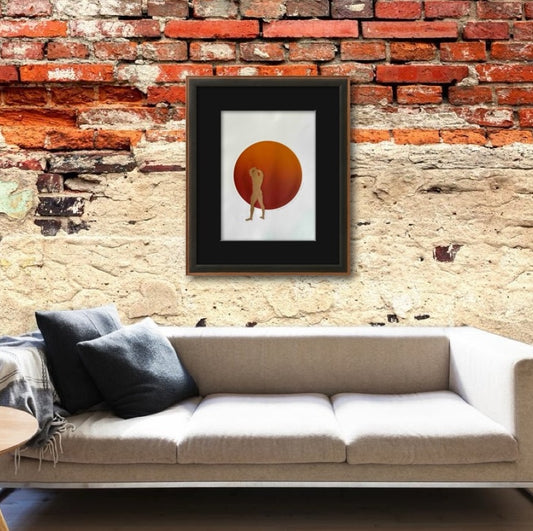 “Vulnerability - Golden Boy No. 13”. 11x15 Art.