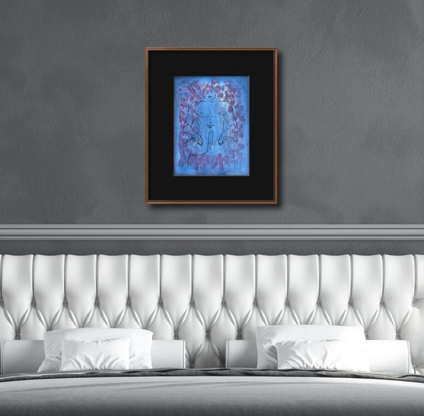 “The Occasion - No. 6”. 11x15 Art.
