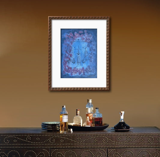 “The Occasion - No. 8”. 11x15 Art.