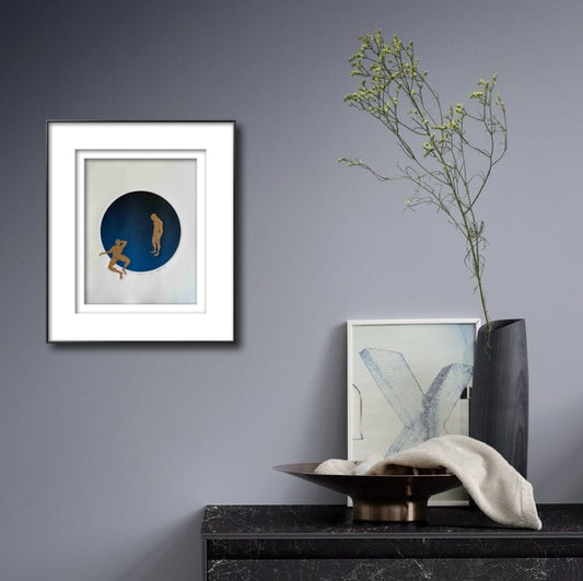 “Gayzing - No. 9”. 11x15 Art.