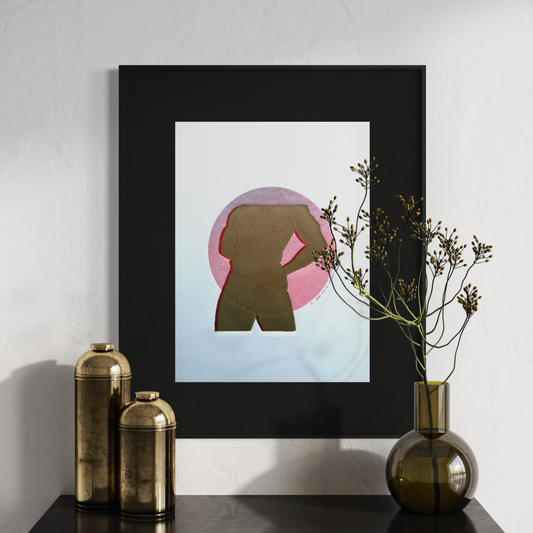 "BDE - No. 18". 11x15 Art. Unmatted.