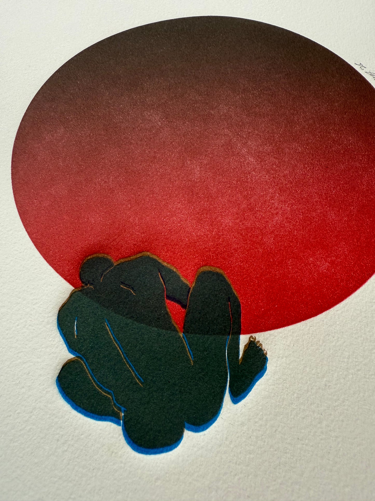"The Heat of Submission - No. 7". 11x15 Art.