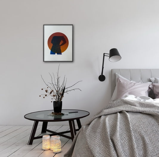 "BDE - Ombre Sky No. 2." 11x15 Art.