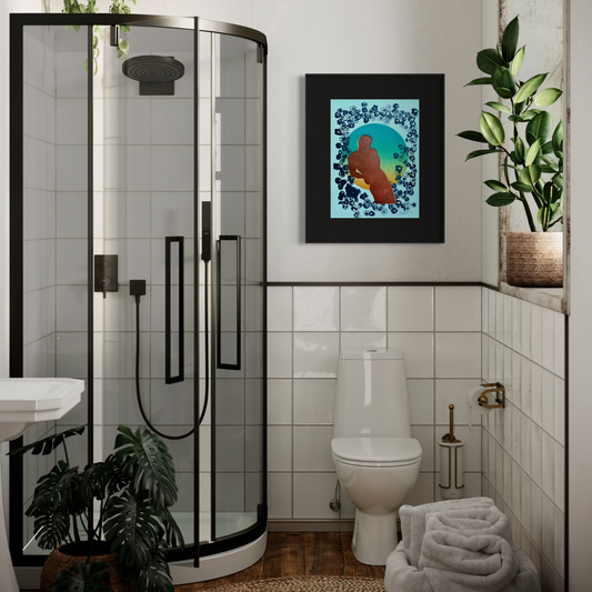 “Breathless Florals”. 11x15 Art. Unmatted.