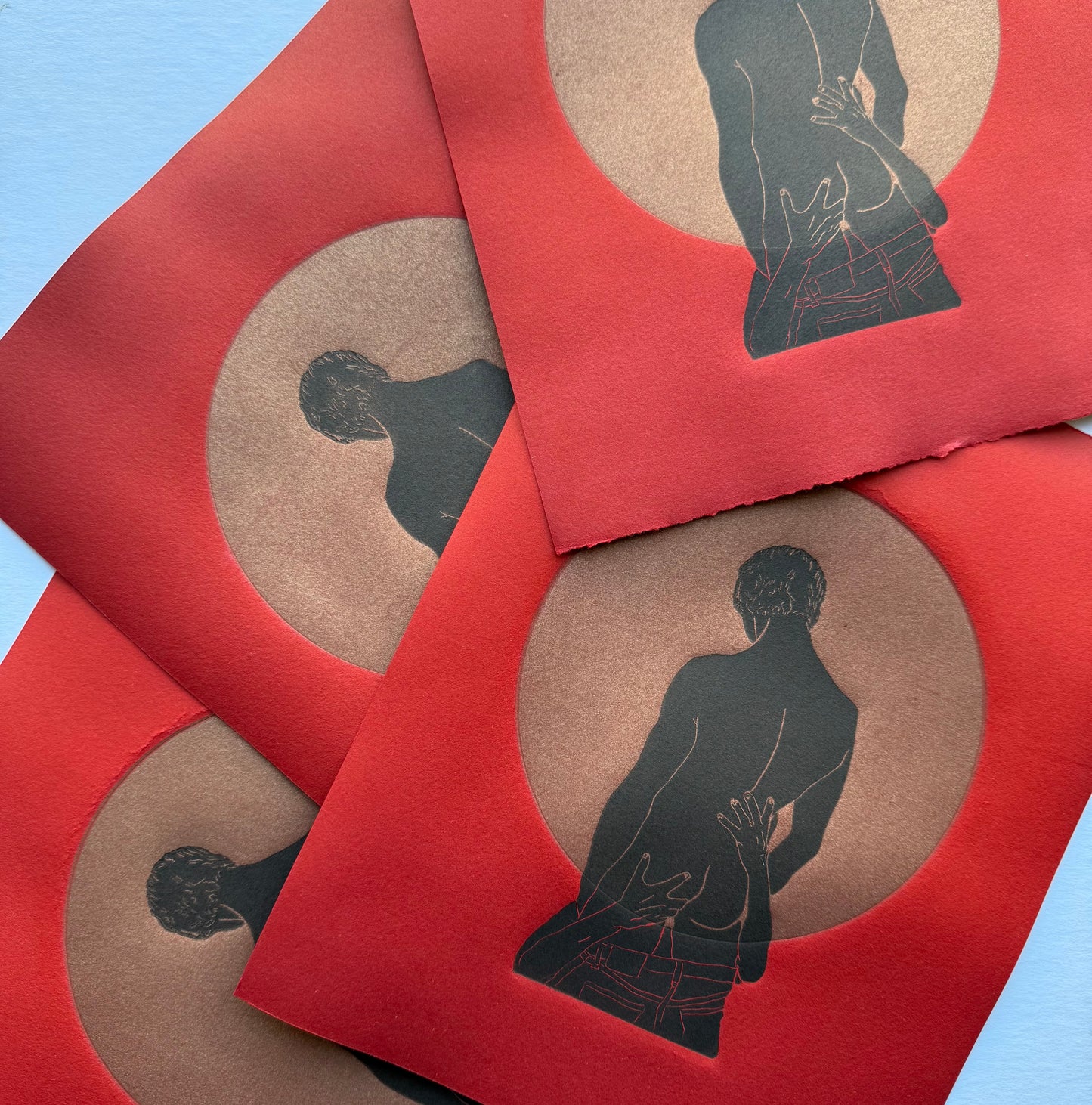 "Boys Will Be Boys - No. 3". 8x10 Art. Unmatted.