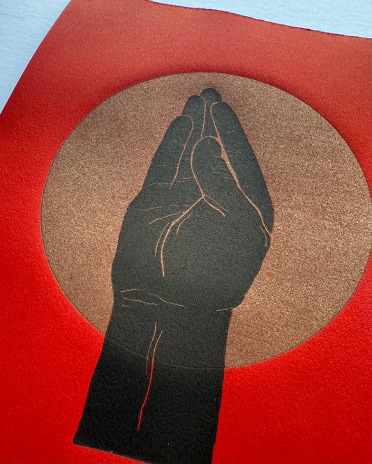 "Chef's Kiss - No. 1". 8x10 Art. Unmatted.