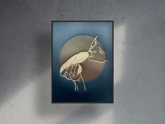 "Thing of Beauty - No. 3". 8x10 Art. Unmatted.