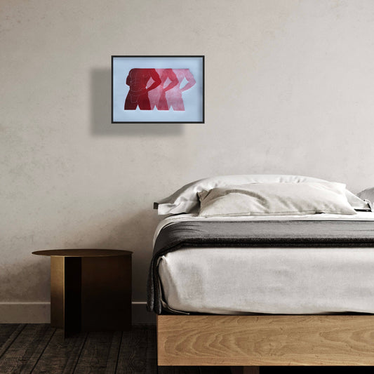 "Stretches of Desire - No. 2". 11x15 Art. Unmatted.