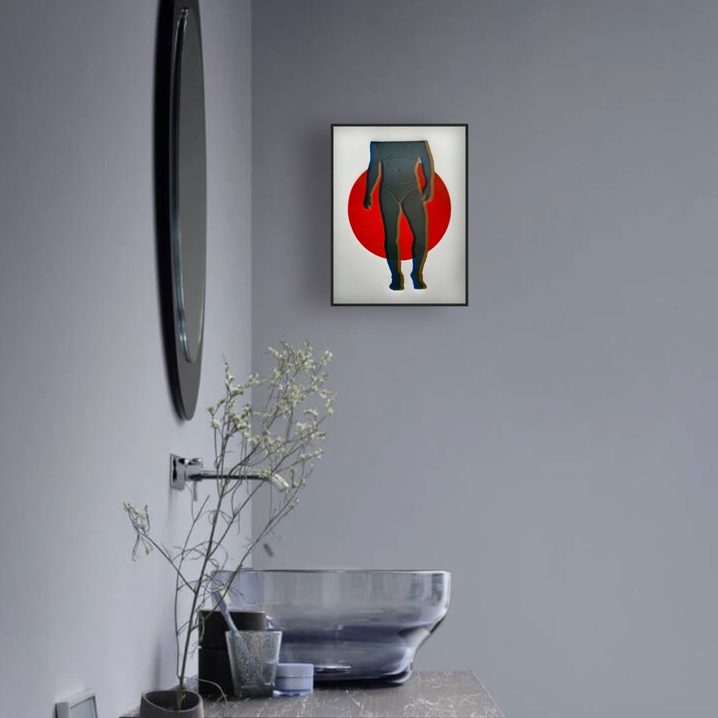 "Brief Encounter - No. 1". 8x10 Art. Unmatted.