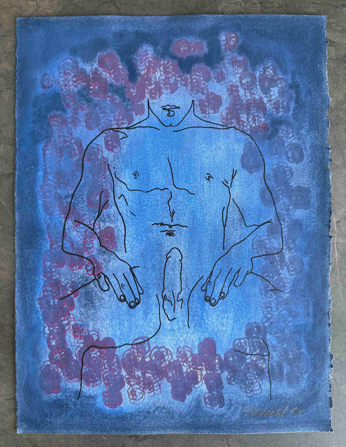 “The Occasion - No. 6”. 11x15 Art.