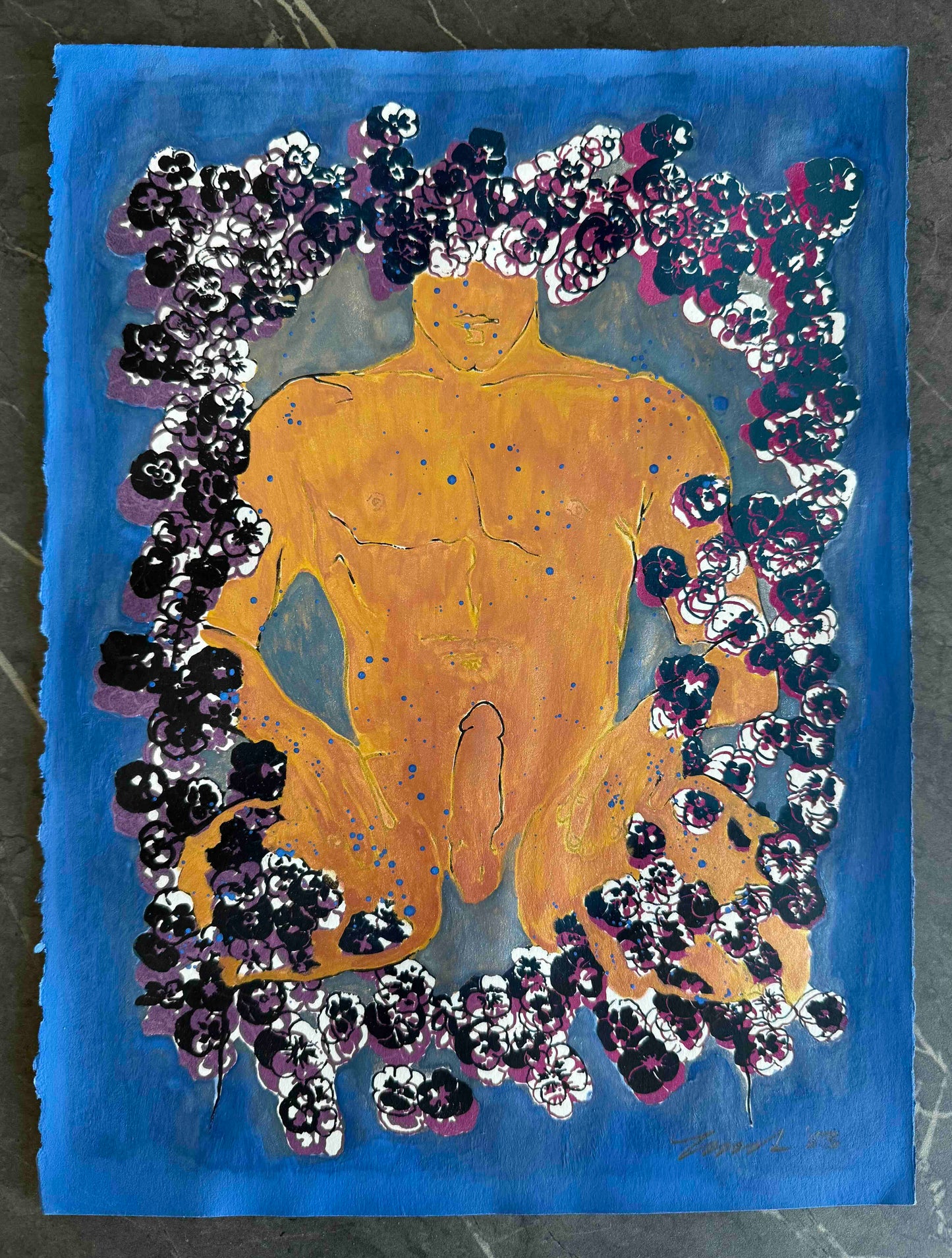 “The Occasion - No. 9”. 11x15 Art.