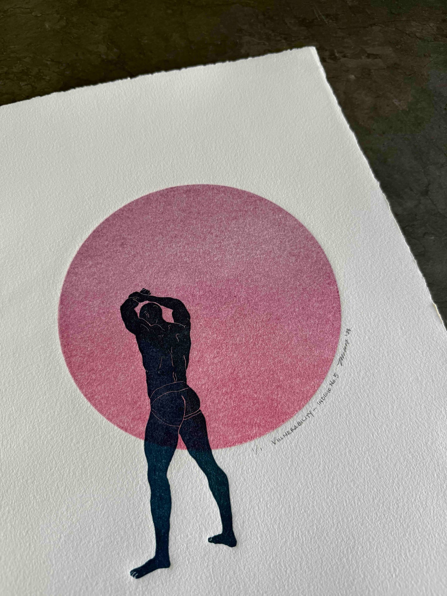 “Vulnerability - No. 5”. 11x15 Art.