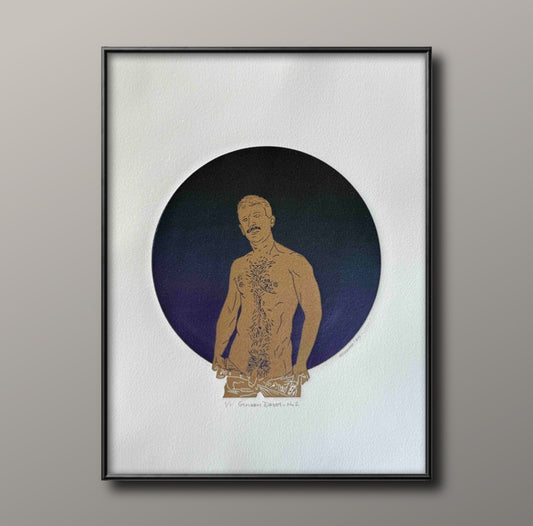 “Golden Daddy - No. 2”. 11x15 Art.