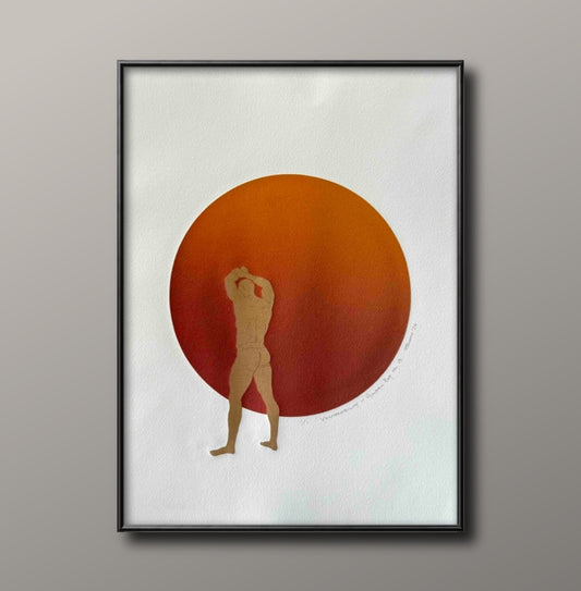 “Vulnerability - Golden Boy No. 13”. 11x15 Art.