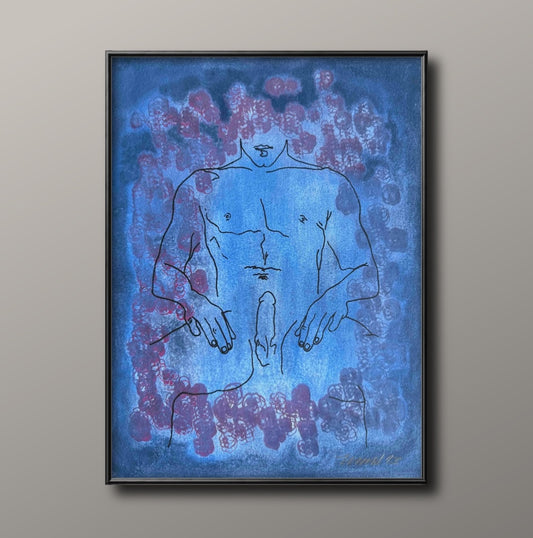 “The Occasion - No. 8”. 11x15 Art.