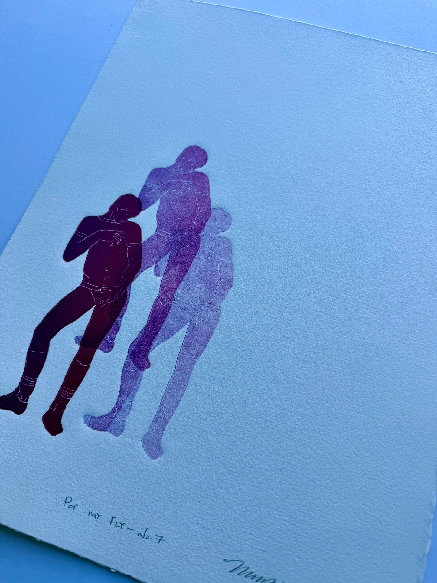 “Pop My Fly - No. 7”. 11x15 Art. Unmatted.