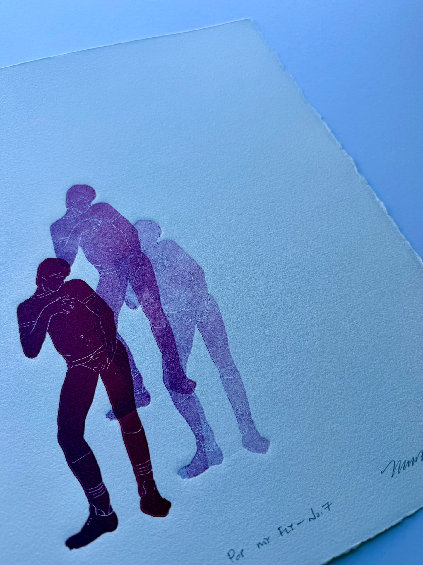 “Pop My Fly - No. 7”. 11x15 Art. Unmatted.