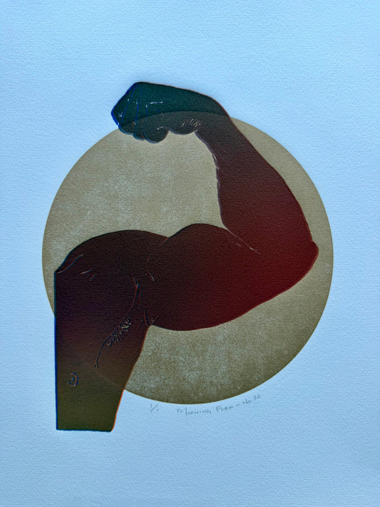 “Morning Flex - No. 22”. 11x15 Art. Unmatted.