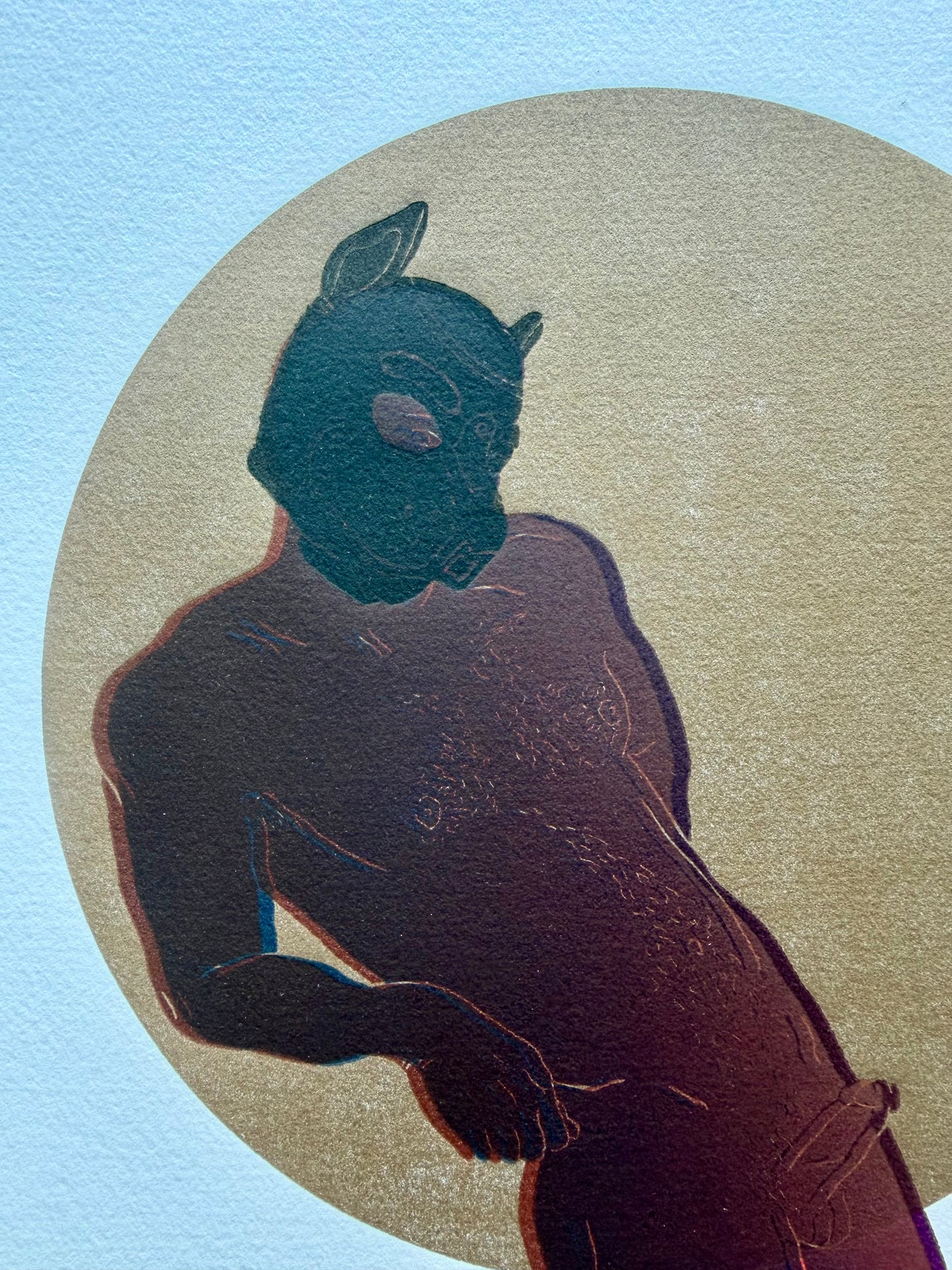 “Breathless Pup - No 1”. 11x15 Art. Unmatted.
