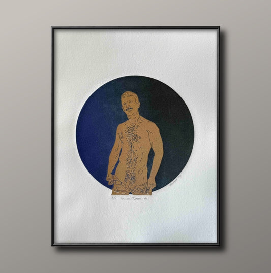 “Golden Daddy - No. 1”. 11x15 Art.