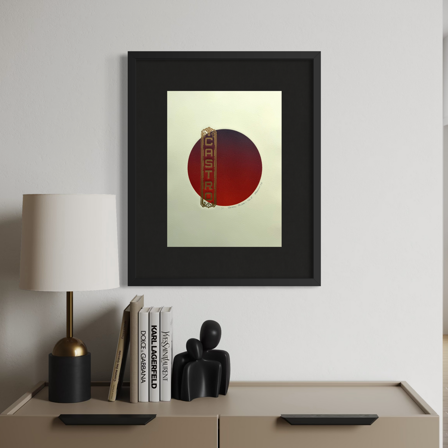 "Castro Pride - No. 5". 11x15 Art. Unmatted.