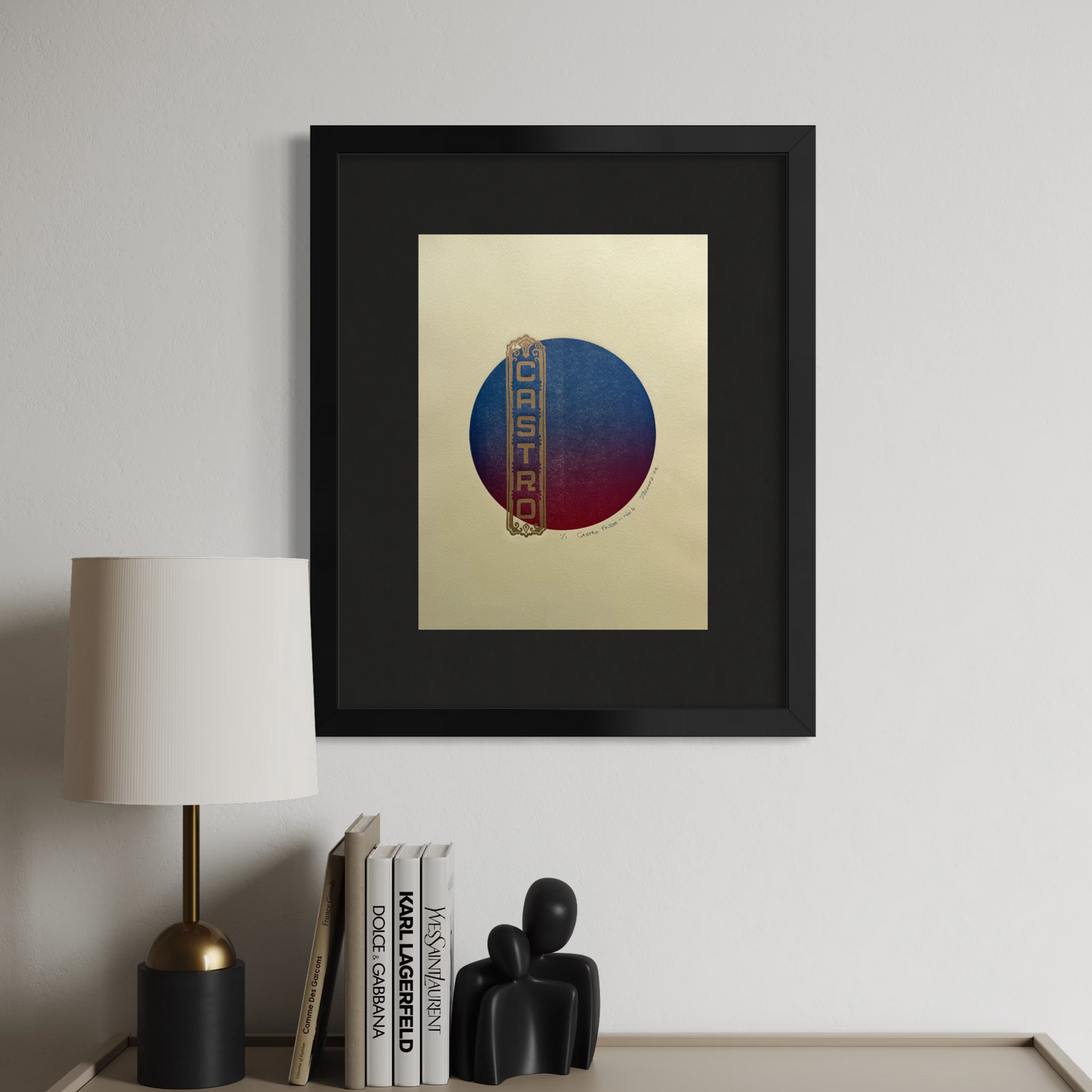 "Castro Pride - No. 6". 11x15 Art. Unmatted.