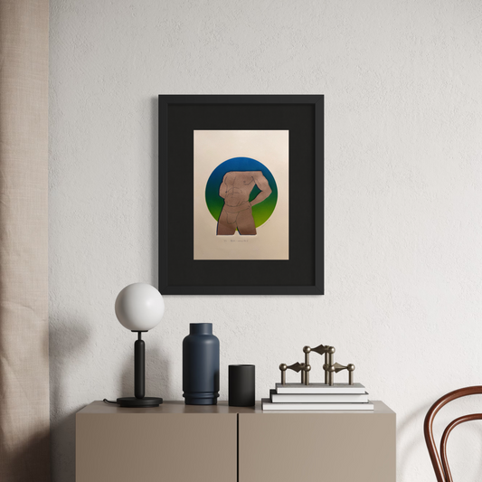 "BDE - Indigo No. 6". 11x15 Art. Unmatted.