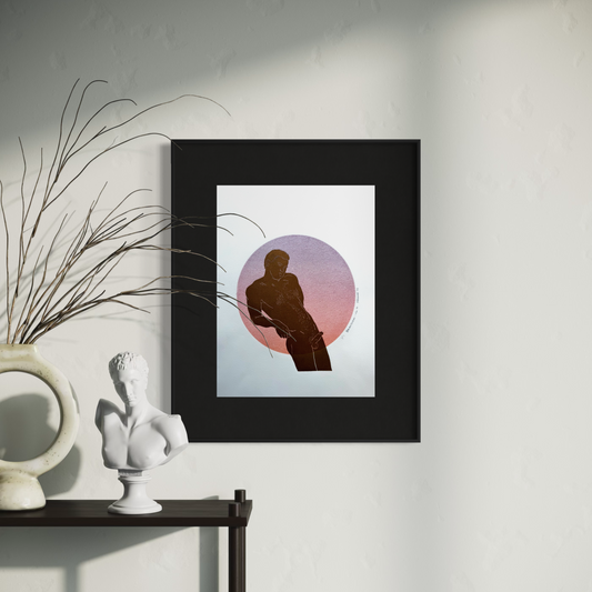 "Breathless - No. 10". 11x15 Art. Unmatted.