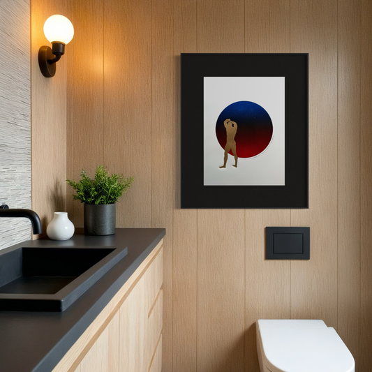 "Vulnerability - Golden Boy No. 5". 11x15 Art. Unmatted.