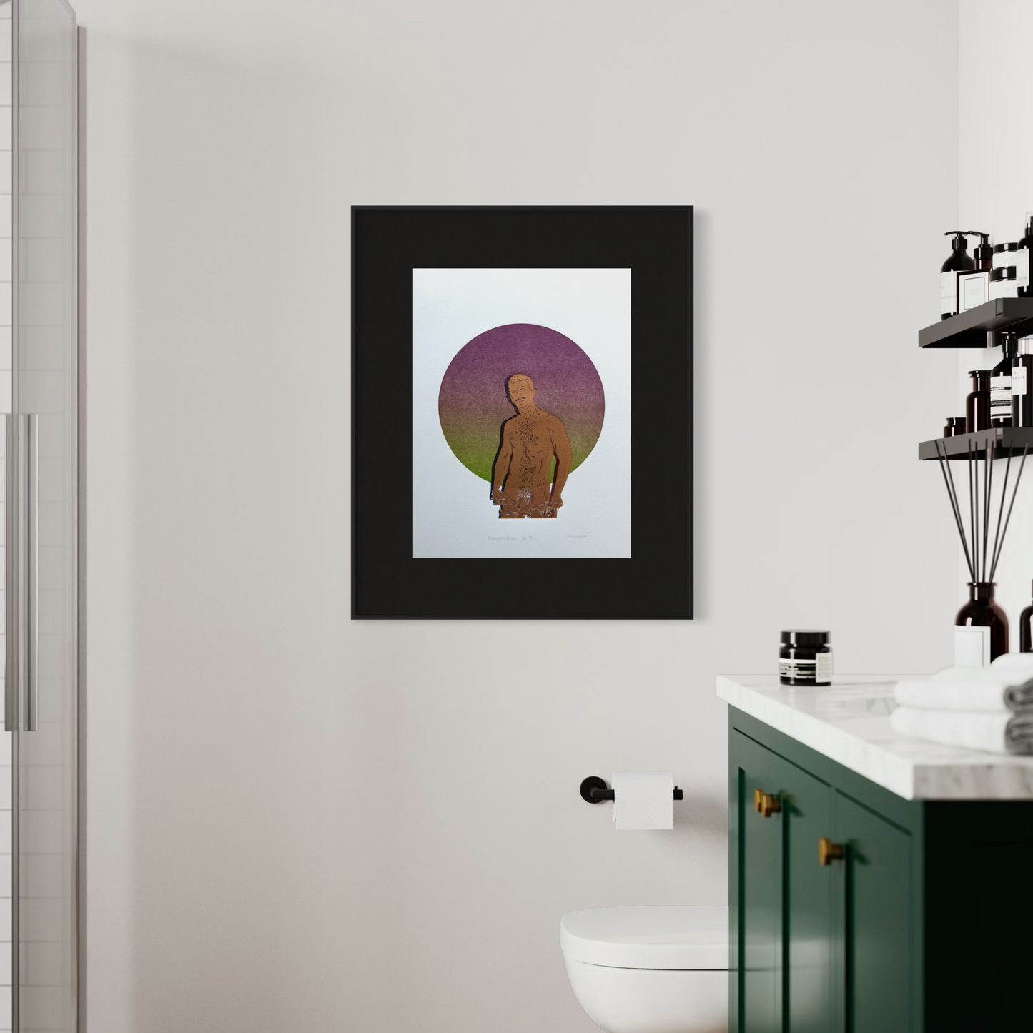 “Daddy’s Home - No. 7”. 11x15 Art. Unmatted.