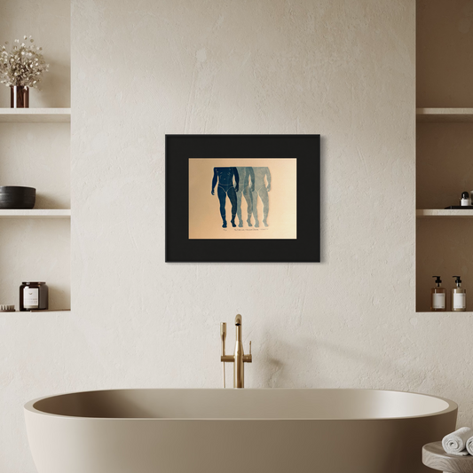 “Tea Dance - Aegean Desire”. 11x15 Art. Unmatted.