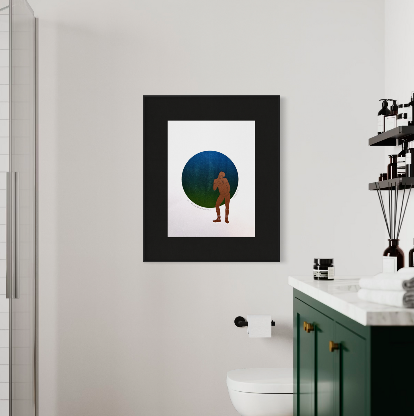 “Young Baller - No. 4”. 11x15 Art. Unmatted.