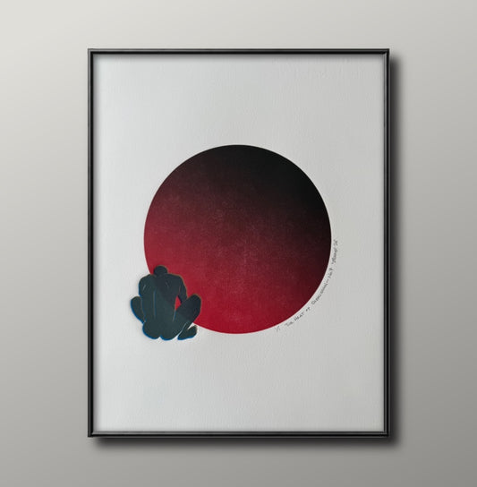 "The Heat of Submission - No. 7". 11x15 Art.
