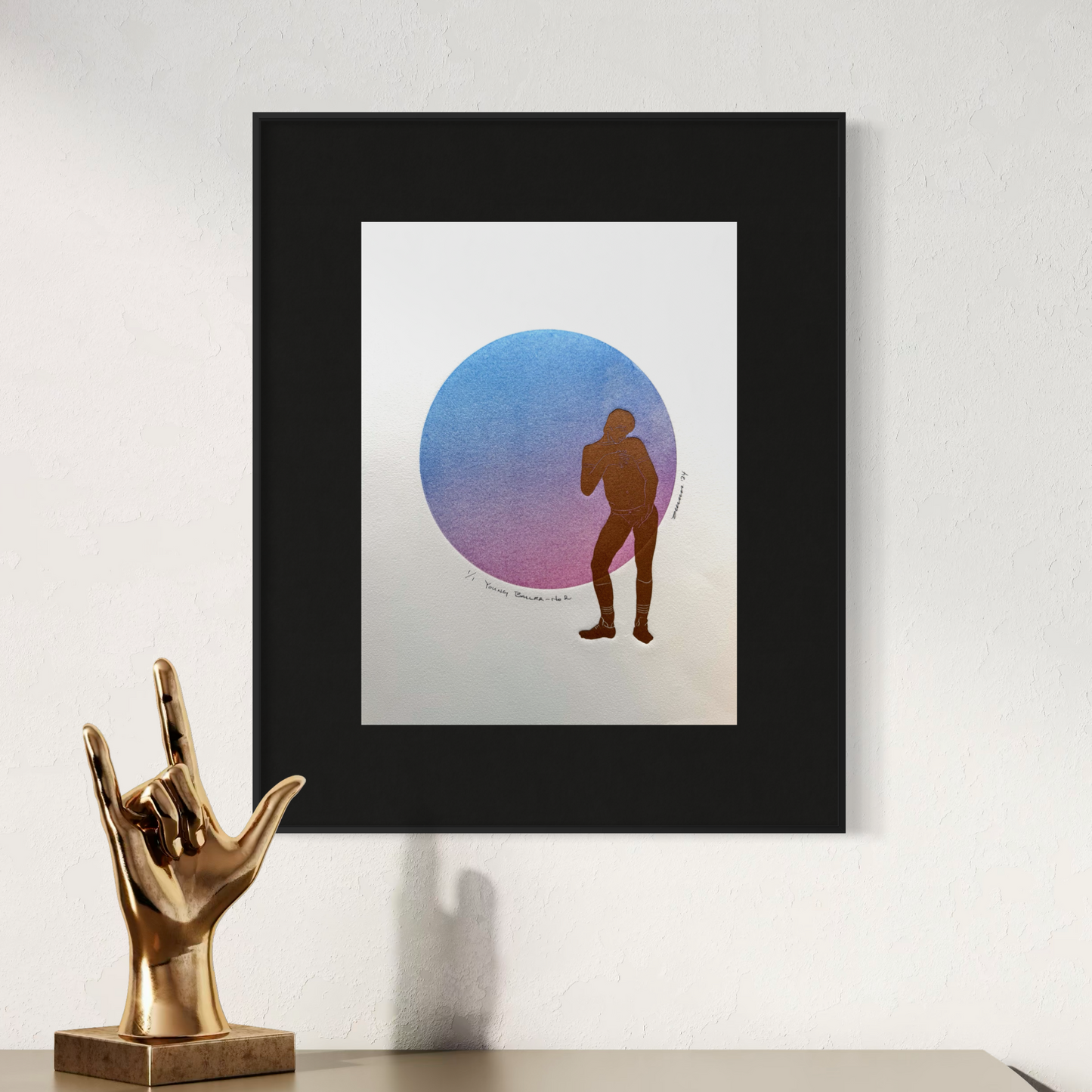 “Young Baller - No. 2”. 11x15 Art. Unmatted.