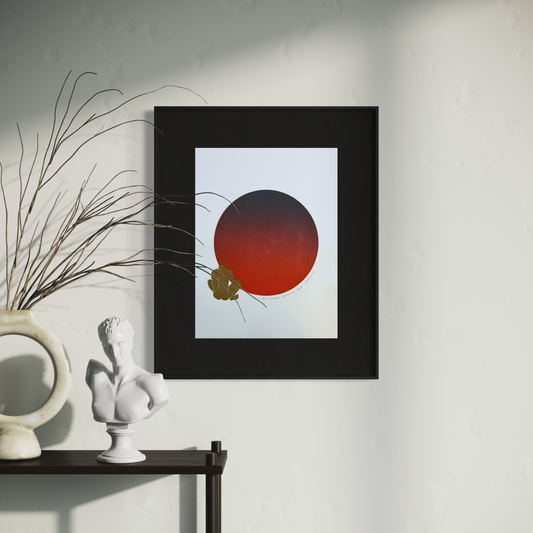 “Upon Further Reflection - No. 24”. 11x15 Art. Unmatted.