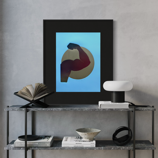 “Morning Flex - No. 28”. 11x15 Art. Unmatted.