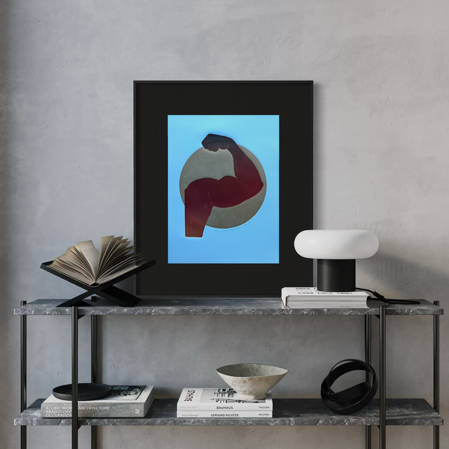 “Morning Flex - No. 18”. 11x14 Art. Unmatted.