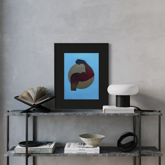 “Morning Flex - No. 27”. 11x15 Art. Unmatted.