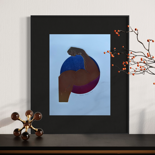 “Golden Flex - No. 12”. 11x14 Art. Unmatted.