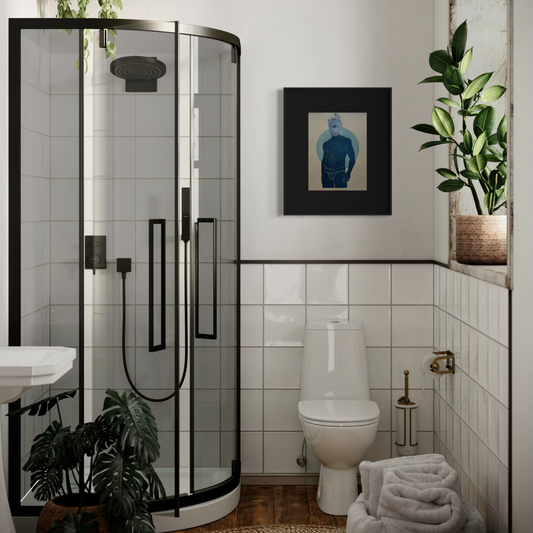 “Drummer Pup”. 8x10 Art. Unmatted.