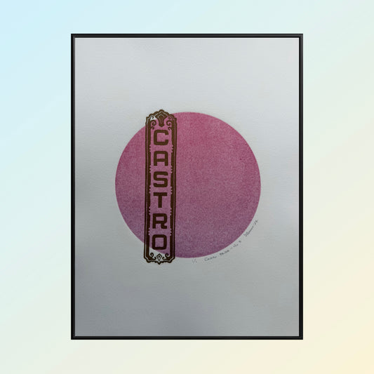 "Castro Pride - No. 3". 11x15 Art. Unmatted.