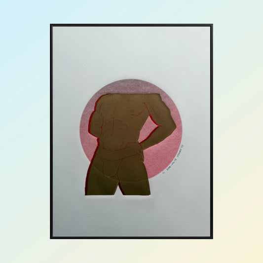 "BDE - No. 18". 11x15 Art. Unmatted.