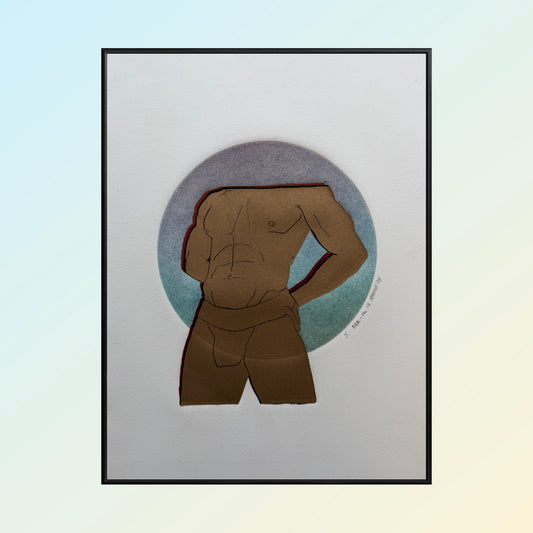 “BDE - Ombre Sky No. 17”. 11x15 Art. Unmatted.