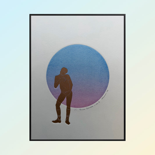 “Young Baller - No. 3”. 11x15 Art. Unmatted.