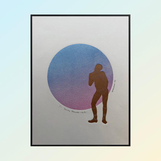 “Young Baller - No. 2”. 11x15 Art. Unmatted.