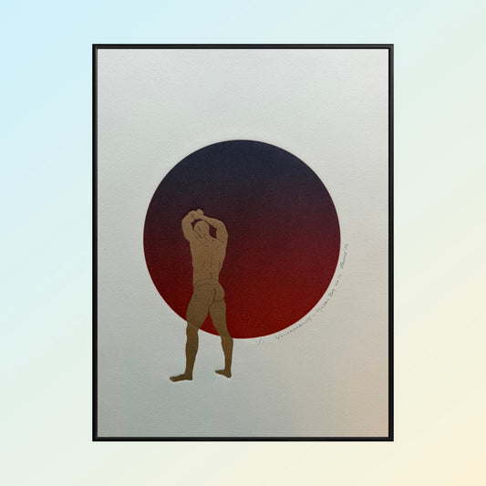 “Vulnerability - Golden Boy No. 10”. 11x15 Art. Unmatted.